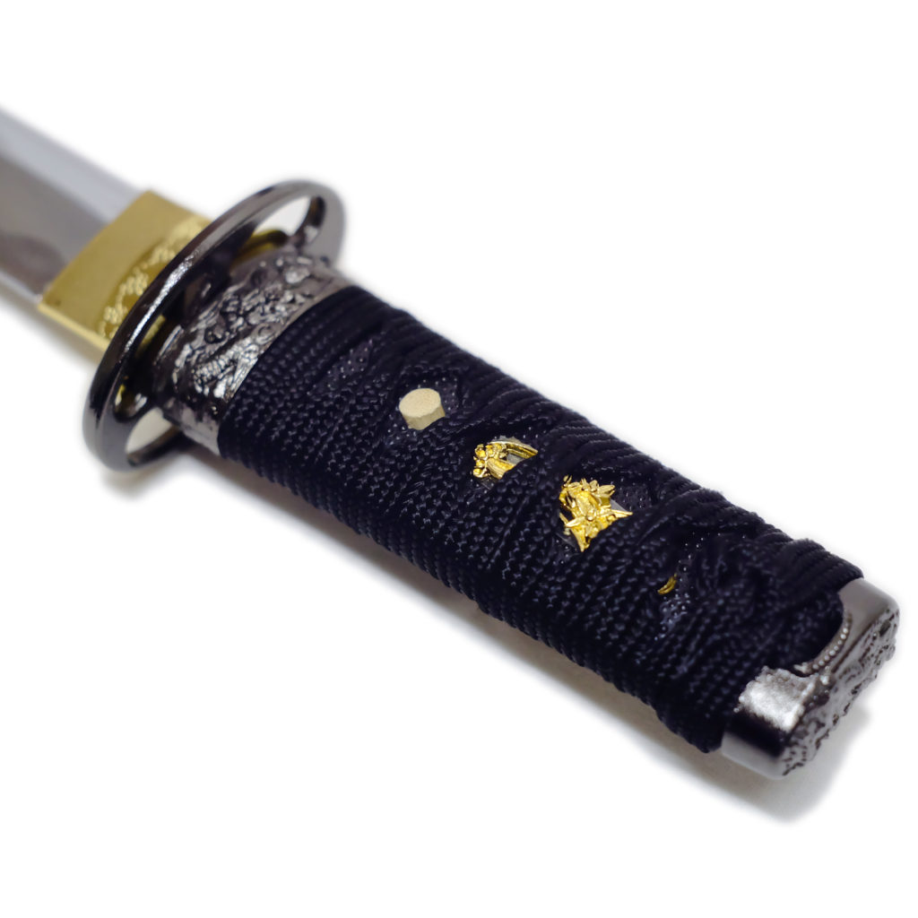 匠刀房 懐剣 黒糸拵 NEU-101BK - 懐剣シリーズ 模造刀-4