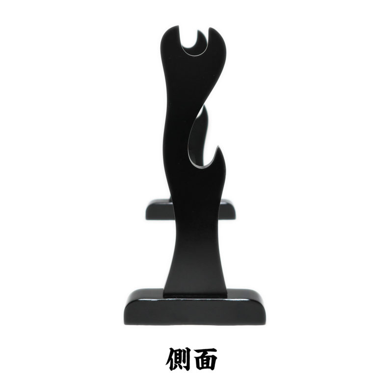 AD98 刀掛 二本掛 刀置 組立式 木製 武具 刀掛け台 二本掛 刀飾り台 刀置き 刀スタンド 刀ホルダー 木製