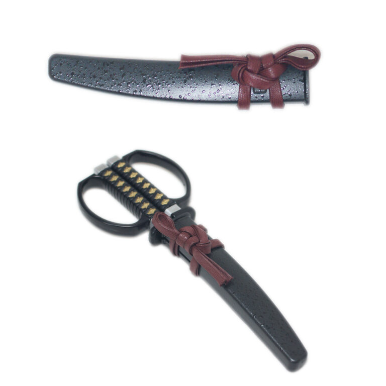 伝統的な日本刀 5本セット 日本刀はさみ 坂本龍馬 – 日本刀 幕末 陸奥守吉行 ニッケン刃物