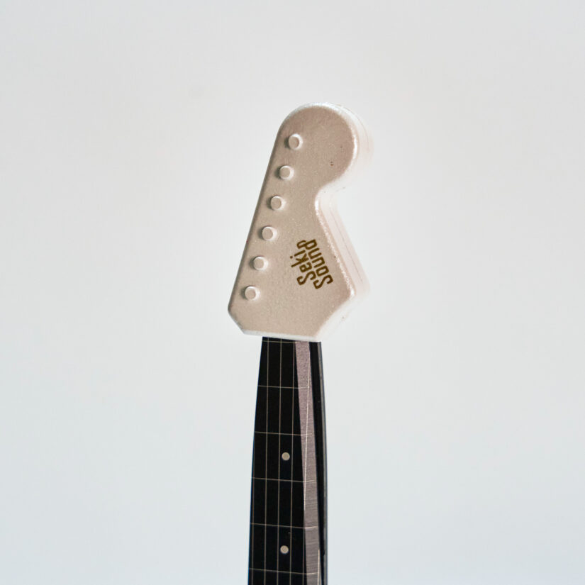 ギター型ハサミ Seki Sound パールホワイト - SS-35PW-2
